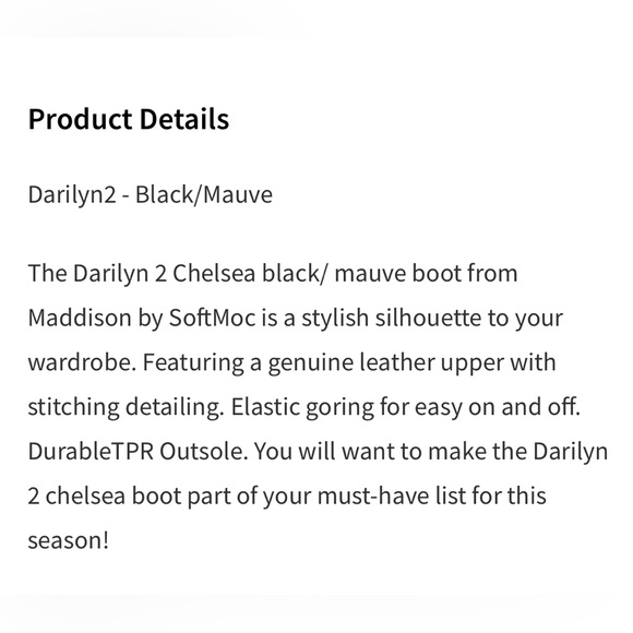 Chelsea Boots black and lilac - Picture 5 of 6